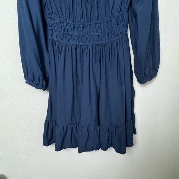 Madewell Sophia Open-Back Mini Dress in Deep‎ Indigo Size Medium - Picture 11 of 16